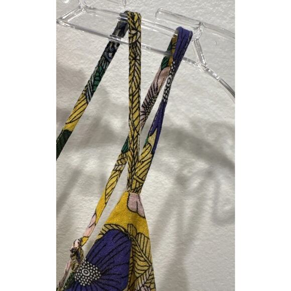 Lost + Wander Mini Dress Women’s Size Petite XS Floral Print Tropical Vacation - Picture 3 of 7